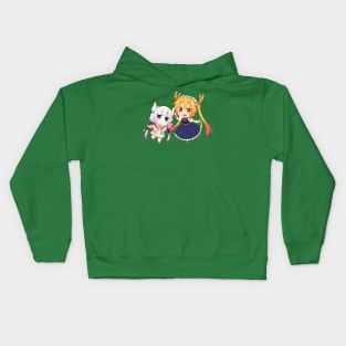 chibi dragons Kids Hoodie